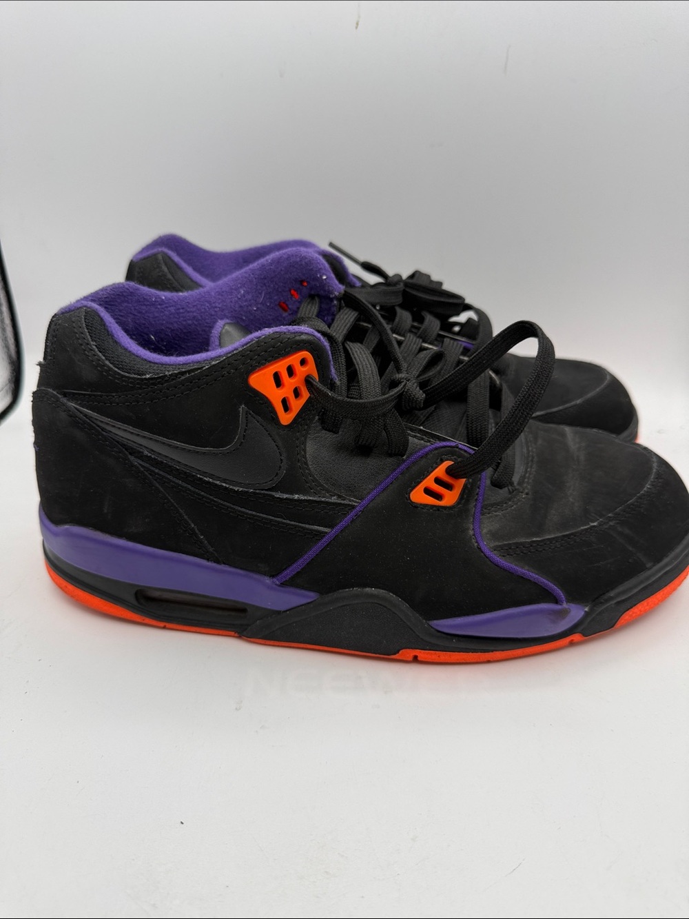 Nike Air Flight 89 Court Purple 2019 men’s 9.5 Black Purple Orange Mid-Top S14